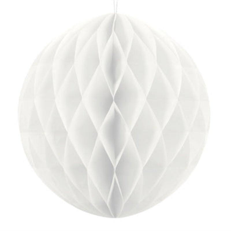 Hvid honeycomb, 40 cm.