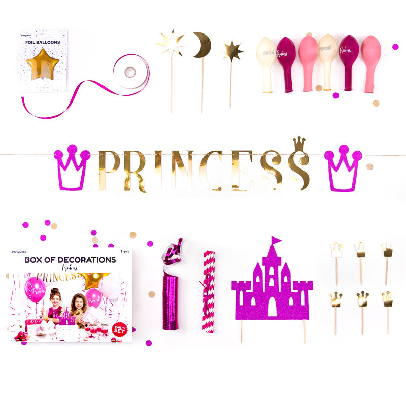 Prinsesse Festpakke - Dekorations box