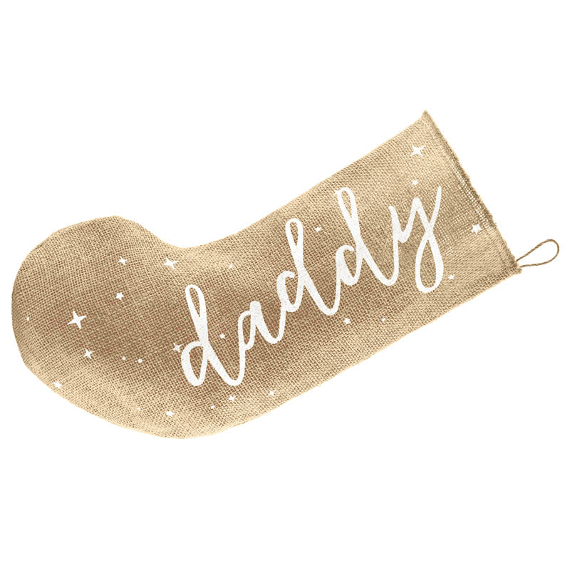 Julesok "daddy" i hessian