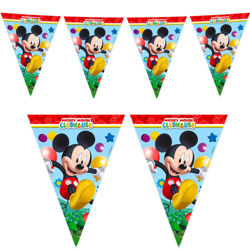 Mickey Mouse Vimpel i plast