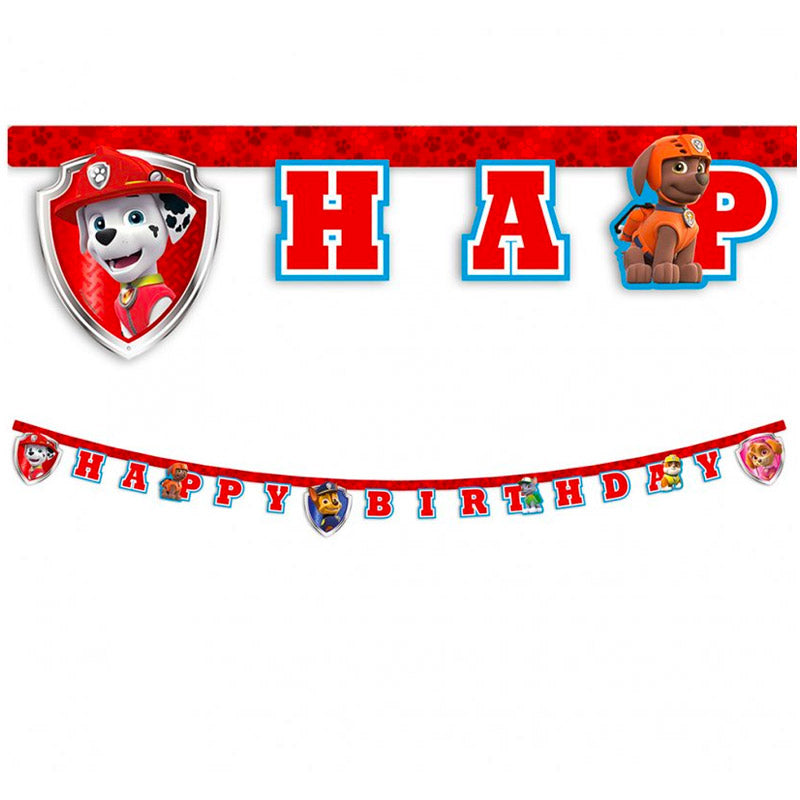 Paw Patrol Happy Birthday Guirlande