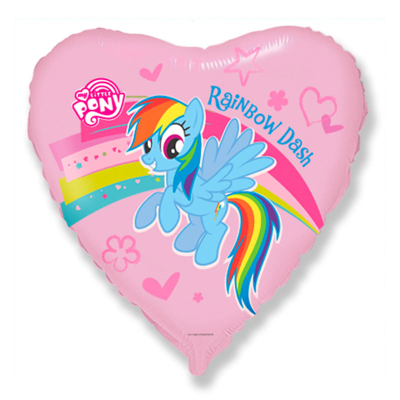 Folieballon My little pony Rainbow Dash - Send med Helium