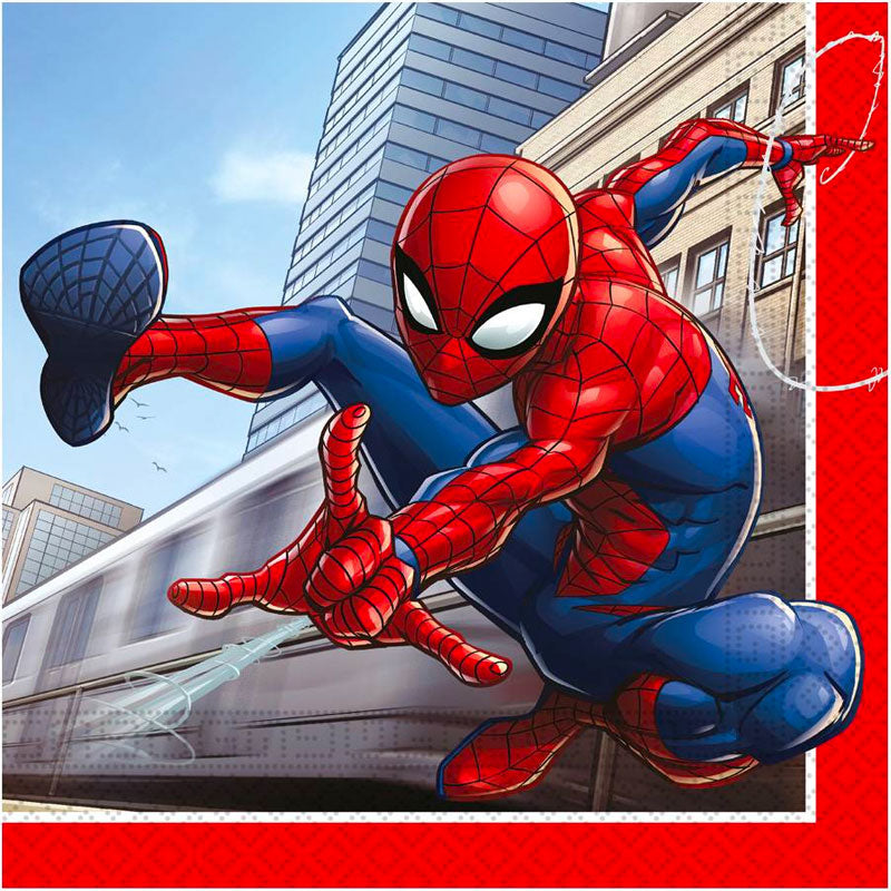 Spiderman Crime Fighter Servietter 20 stk.