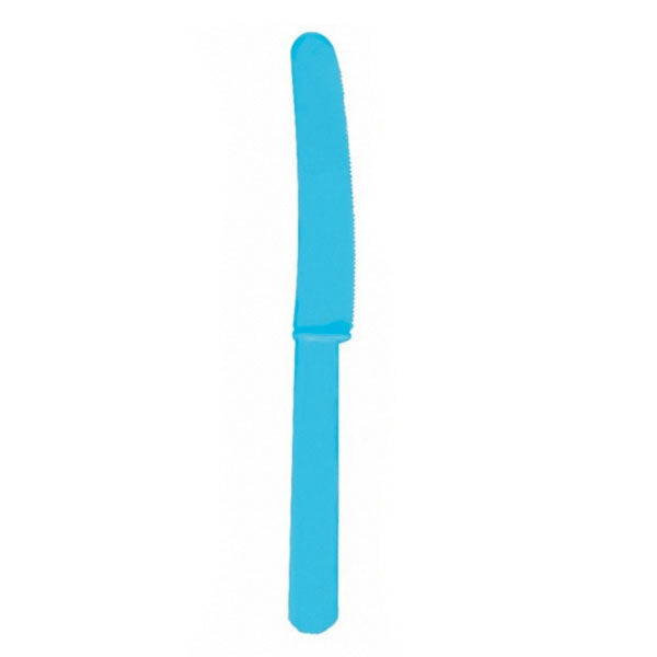 Turkis plast kniv 17 cm