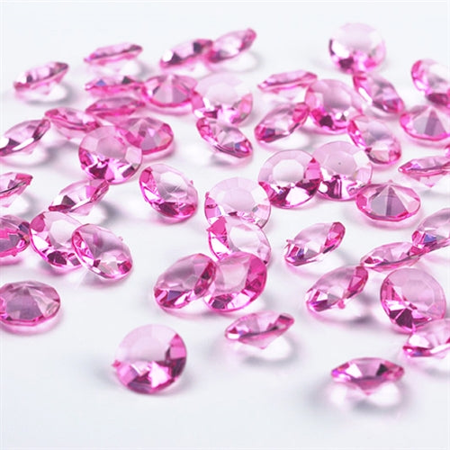Pink diamant konfetti