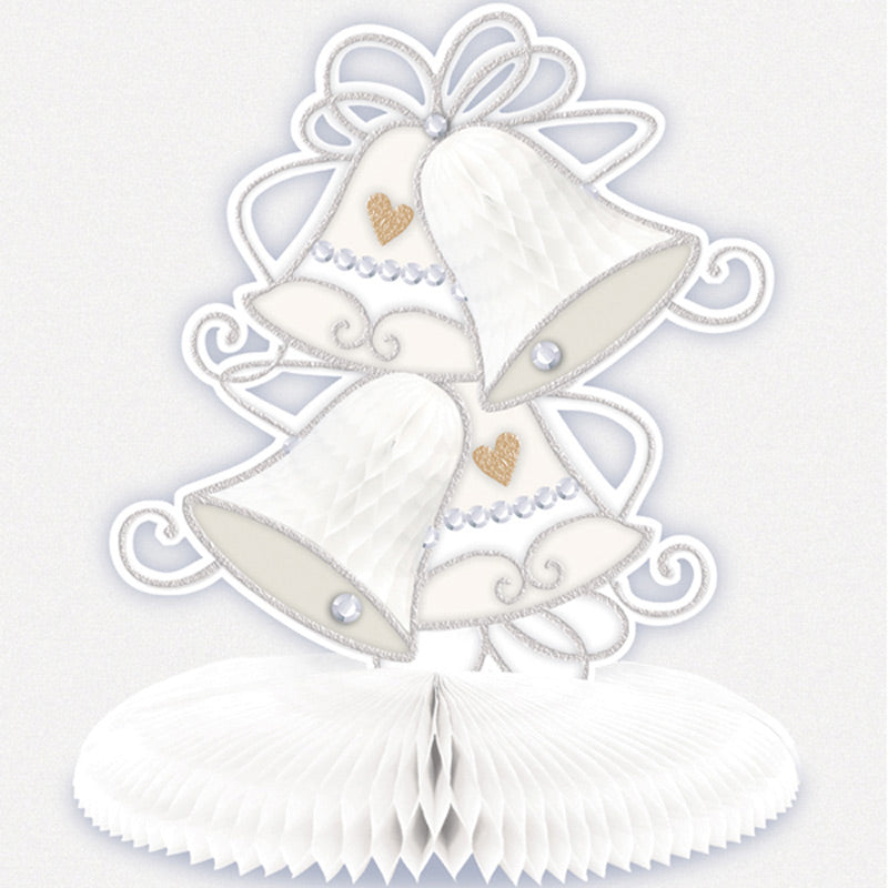 Bryllups dekoration med honeycomb klokker