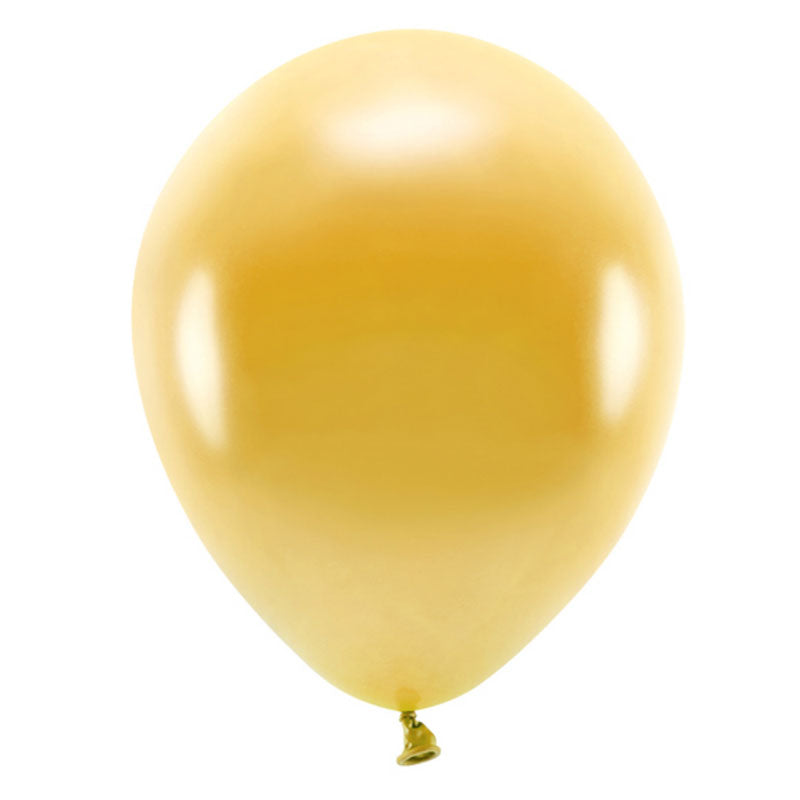Guld metallic balloner 30 cm