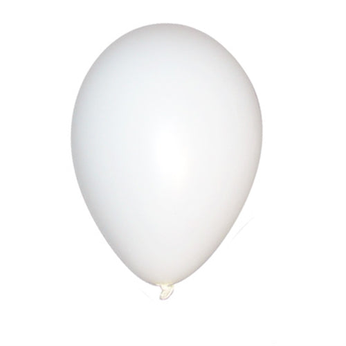 Ballon 12", Hvid 