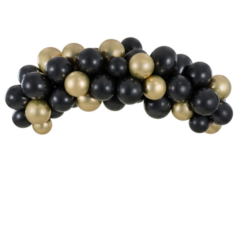 Sort Ballon 12" Metallic