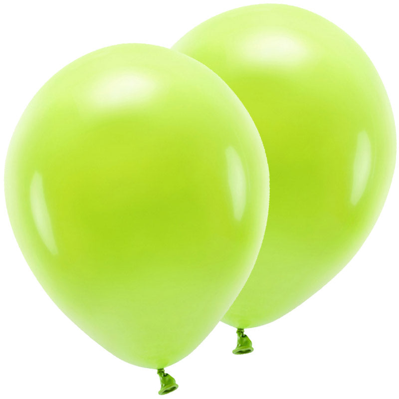 Lyse grønne balloner 30 cm i dia. 12"