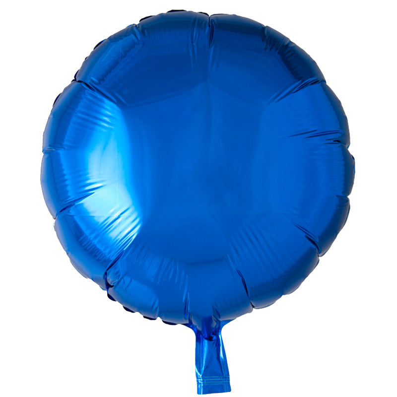 Ballon 18" rund blå ballon