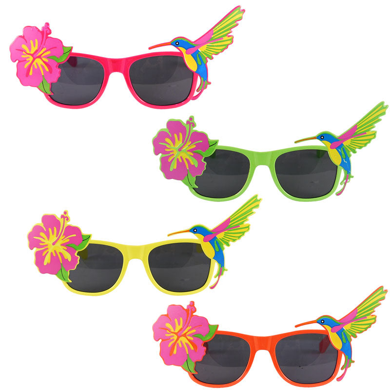 Tropiske solbriller til hawaiifesten